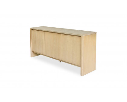 Moe's - Blake Contemporary Sideboard in Beige Travertine