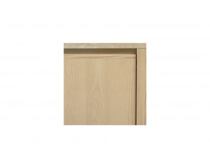 Moe's - Blake Contemporary Sideboard in Beige Travertine