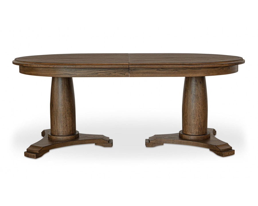 Moe's - Jamie Rustic Extension Dining Table in Vintage Brown