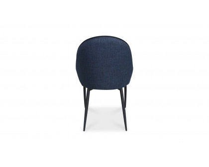 Moe's - Lapis Modern Dining Chair Set of 2 in Blue