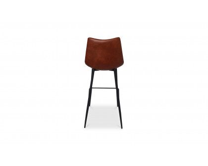 Moe's Alibi Contemporary Bar Stool Set of 2 - Brown