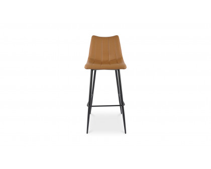 Moe's Alibi Contemporary Bar Stool Set of 2 - Tan