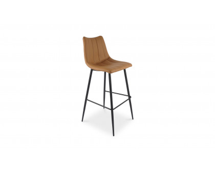 Moe's Alibi Contemporary Bar Stool Set of 2 - Tan