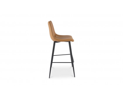 Moe's Alibi Contemporary Bar Stool Set of 2 - Tan