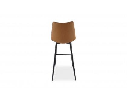 Moe's Alibi Contemporary Bar Stool Set of 2 - Tan