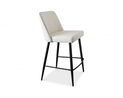 Moe's - Emelia Counter Stool in White