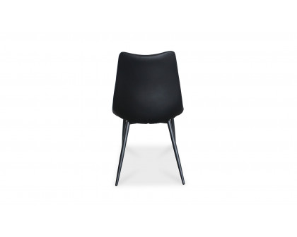 Moe's Alibi Contemporary Dining Chair Set of 2 - Black