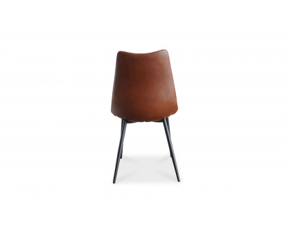 Moe's Alibi Contemporary Dining Chair Set of 2 - Brown