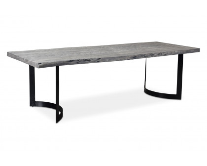 Moe's Bent Rectangular Dining Table - Light Gray, Small