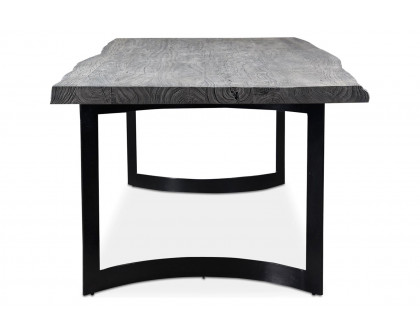 Moe's Bent Rectangular Dining Table - Light Gray, Small