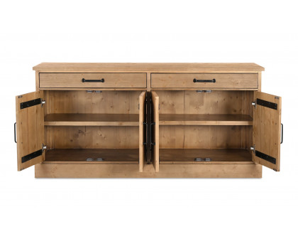 Moe's Tade Rustic 2 Drawers Sideboard - Honey Pine