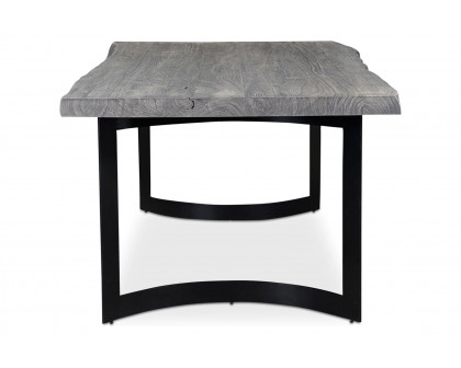 Moe's Bent Rectangular Dining Table - Light Gray, Extra Small