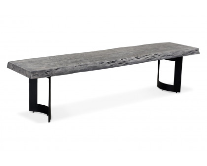 Moe's Bent Bench - Light Gray, Extra Small