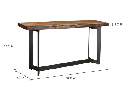 Moe's - Bent Console Table in Brown