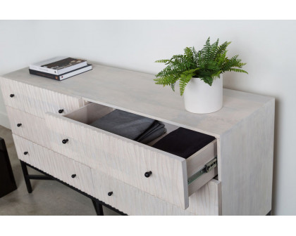 Moe's - Faceout Dresser in White