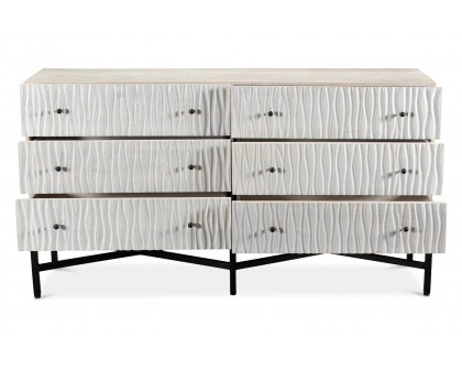 Moe's - Faceout Dresser in White