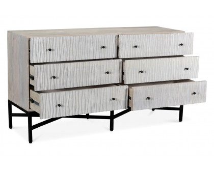 Moe's - Faceout Dresser in White