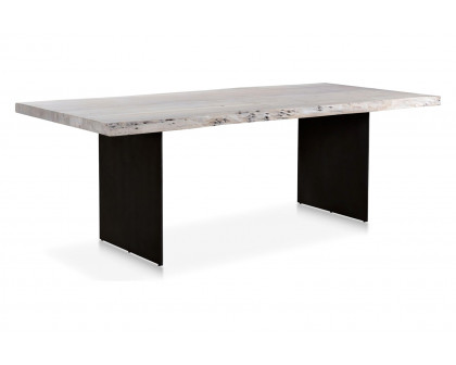 Moe's - Evans Dining Table in White