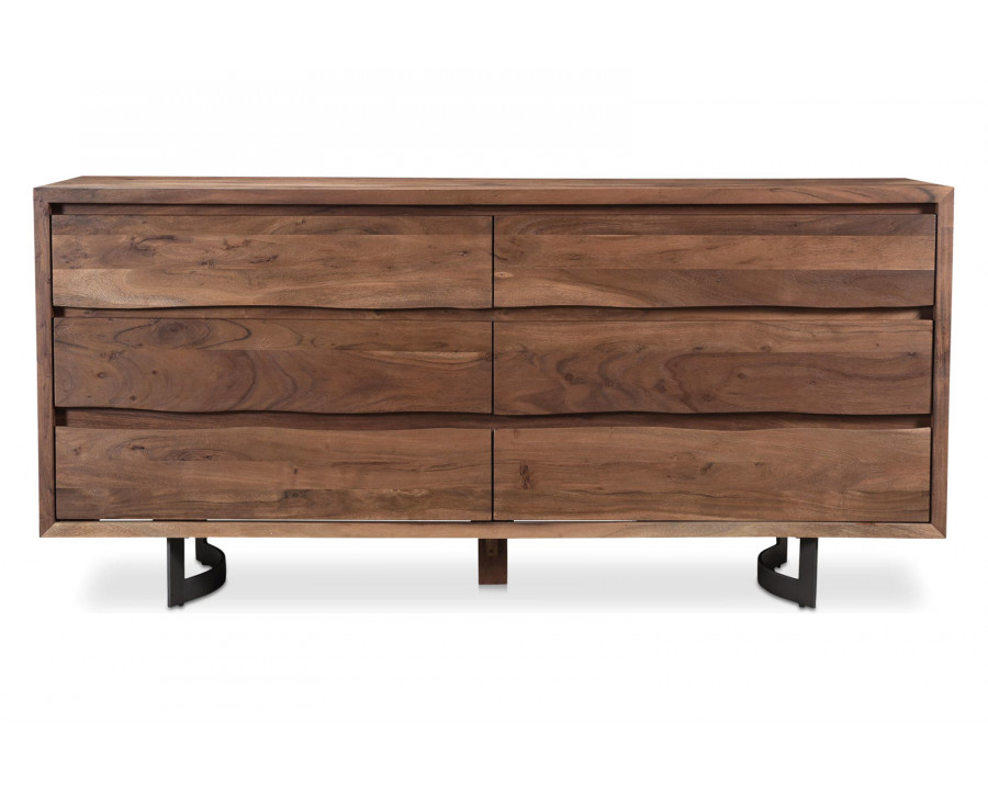 Moe's - Bent Dresser in Brown