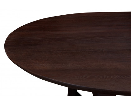 Moe's Trie Dining Table - Dark Brown, Large