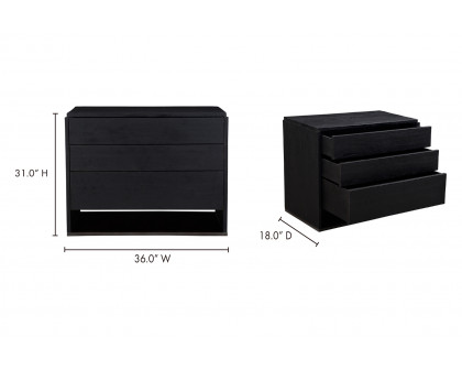 Moe's Quinton Dresser - Black, Small