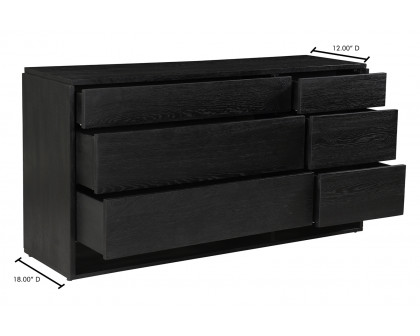 Moe's Quinton Dresser - Black, Large