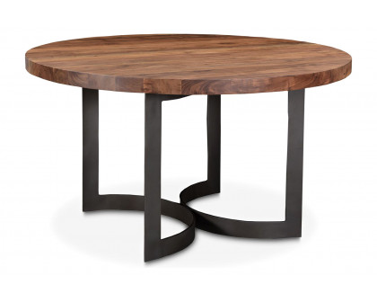 Moe's Bent Round Dining Table - Brown