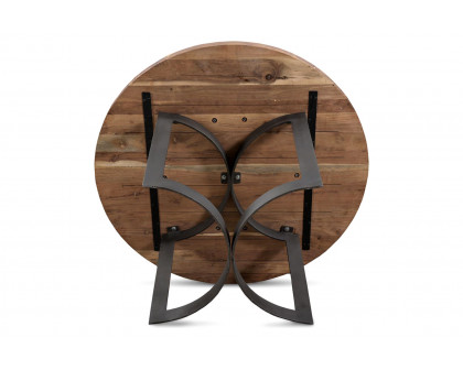 Moe's Bent Round Dining Table - Brown