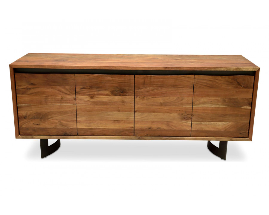 Moe's Bent 4 Door Sideboard - Brown