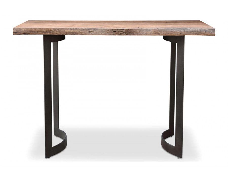 Moe's - Bent Bar Table in Brown