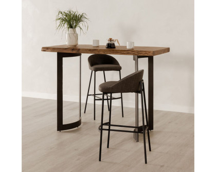 Moe's - Bent Bar Table in Brown