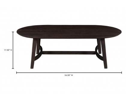 Moe's Trie Coffee Table - Dark Brown