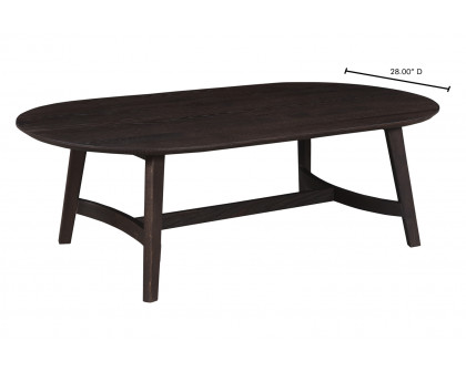 Moe's Trie Coffee Table - Dark Brown