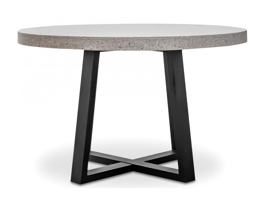 Moe's - Vault Dining Table in White