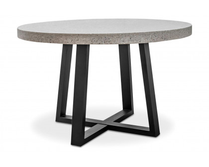 Moe's - Vault Dining Table in White