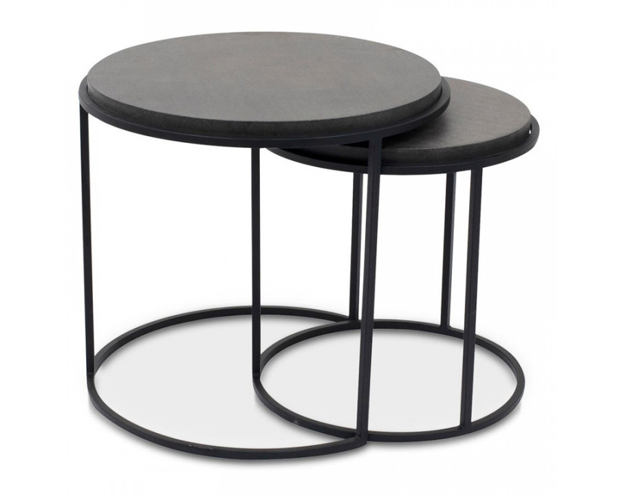 Moe's Roost Nesting Tables Set of 2 - Black