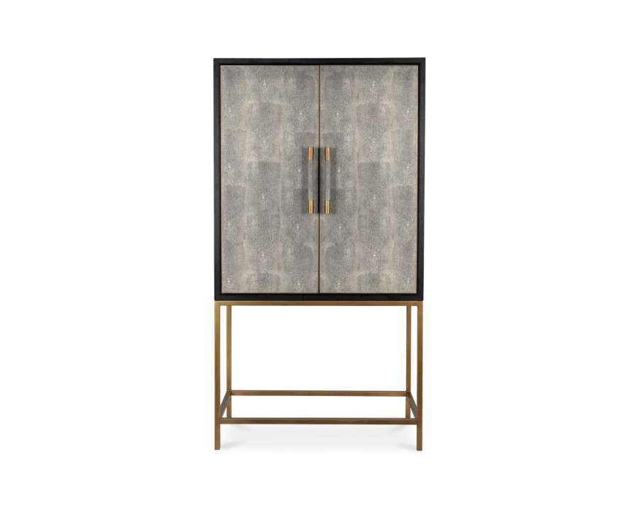 Moe's - Mako Bar Cabinet in Gray