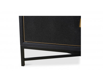 Moe's Mako Art Deco Small Sideboard - Black