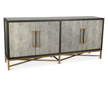 Moe's Mako Art Deco Small Sideboard - Gray