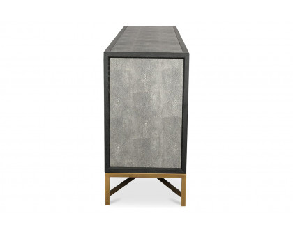 Moe's Mako Art Deco Small Sideboard - Gray