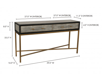 Moe's™ Mako Console Table - Gray