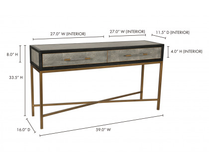 Moe's™ Mako Console Table - Gray