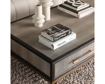 Moe's - Mako Coffee Table in Gray