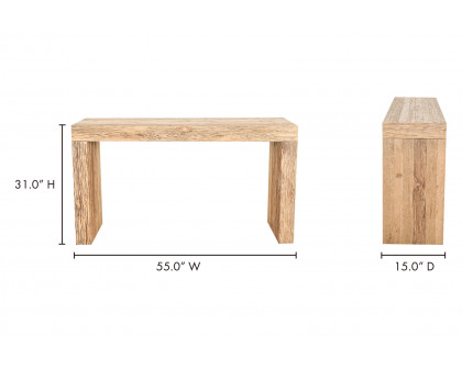 Moe's Evander Console Table - Natural