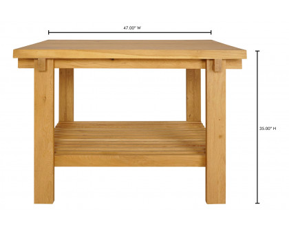 Moe's™ August Counter Table - Natural, Small