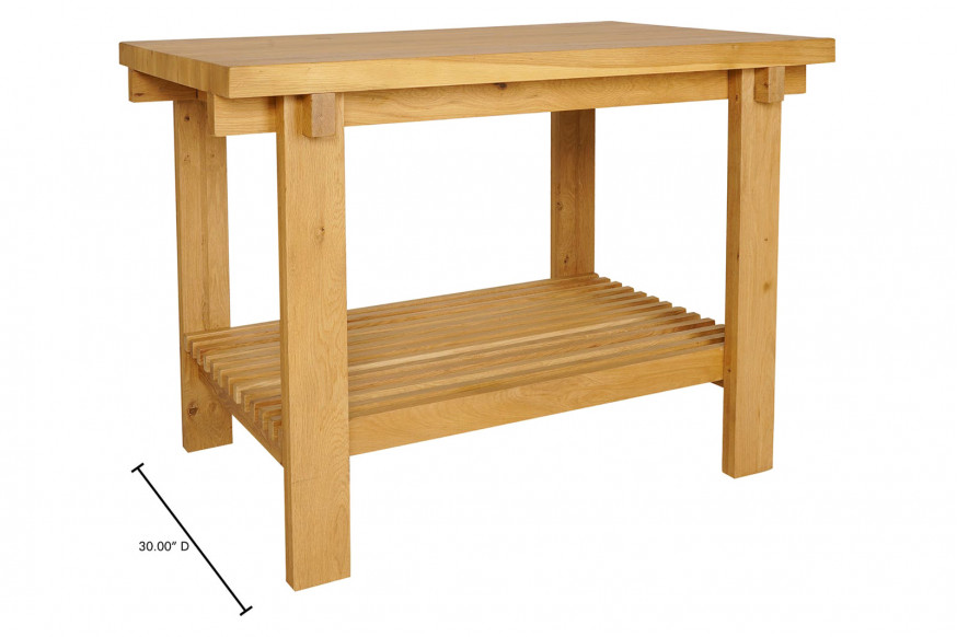 Moe's™ August Counter Table - Natural, Small