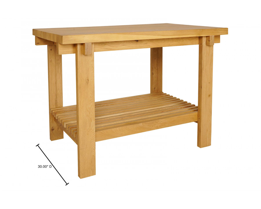 Moe's August Counter Table - Natural, Small