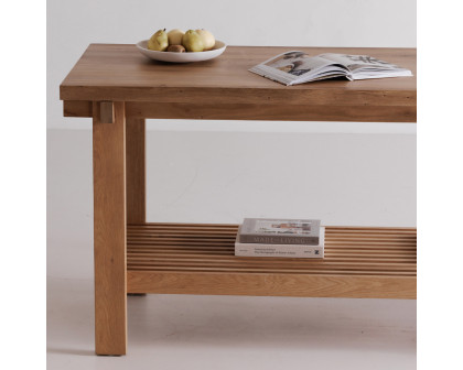 Moe's August Counter Table - Natural, Large