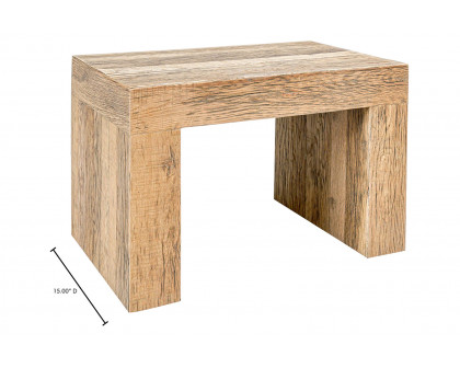 Moe's Evander Dining Stool - Aged Oak