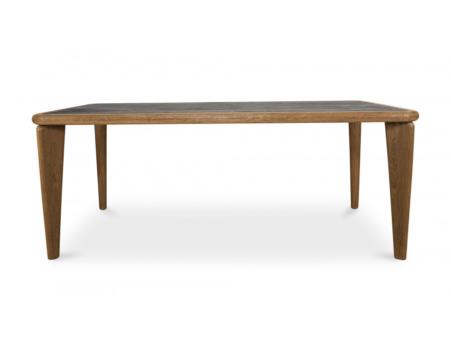 Moe's Loden Modern Rectangular Dining Table - Brown, Small